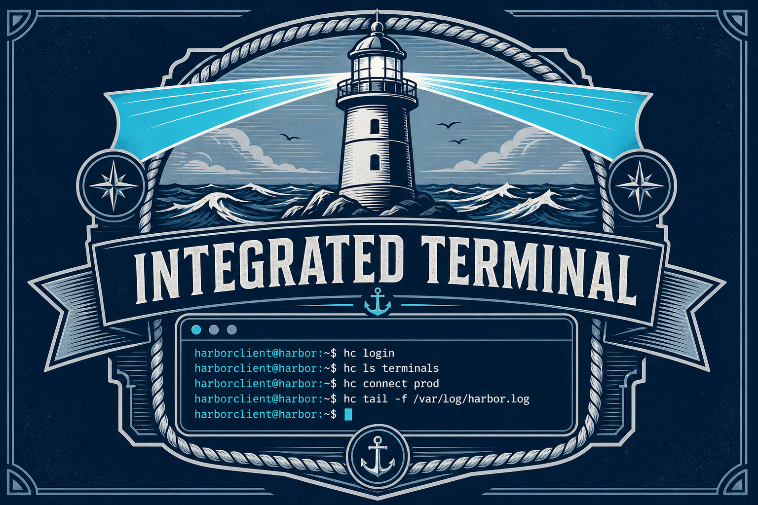 Meet the Integrated Terminal in HarborClient