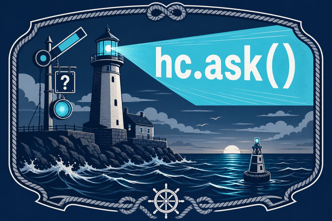 Introducing hc.ask() — One-Shot AI from Scripts