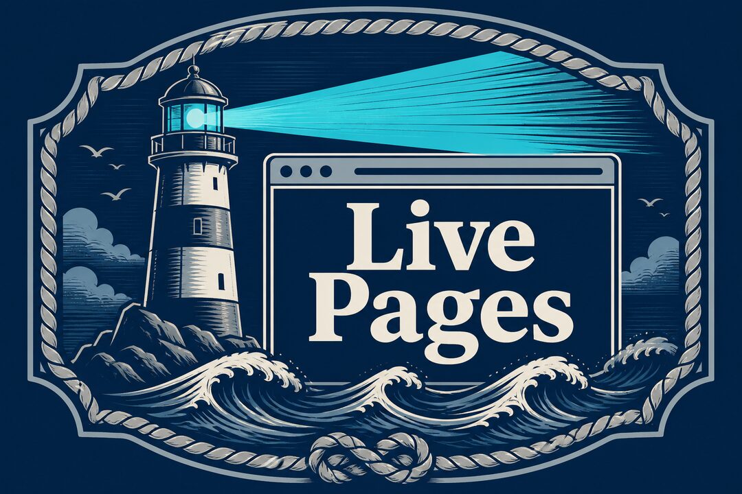 Introducing Live Pages in HarborClient