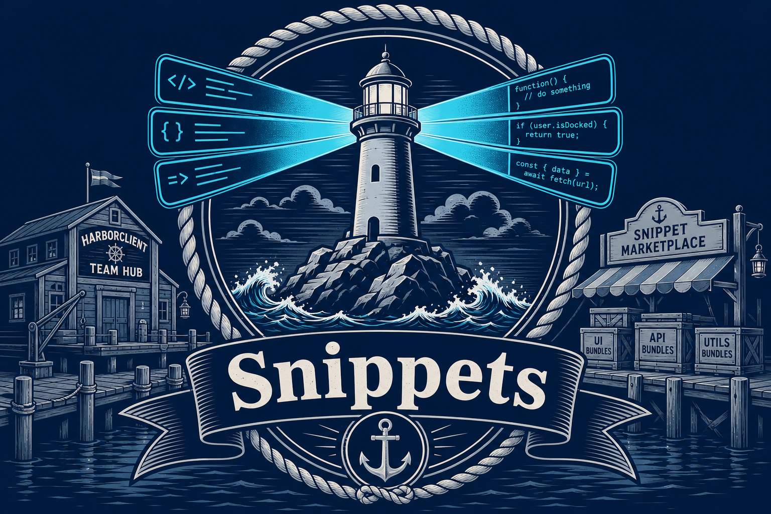 Reusable Script Snippets in HarborClient and Team Hub